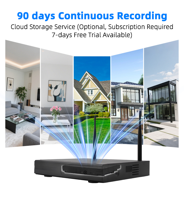 5mp DualÃ¢â‚¬â€˜band Wifi Bullet Security Camera H.265 DualÃ¢â‚¬â€˜light Night Vision Ai Human Detection TwoÃ¢â‚¬â€˜way Audio Bluetooth Pairing Ip66 Outdoor Surveillance Camera Support Tf Card & Cloud Storage 1
